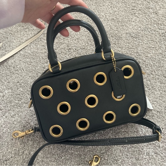 COACH Satchel Crossbody Bag With Grommets NWT